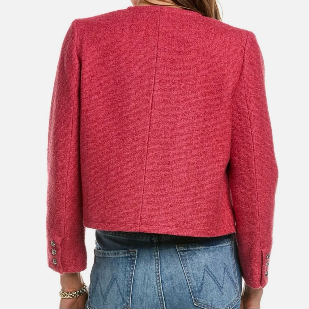 Ba&sh Meredith Jacket Raspberry - Picture 2 of 6